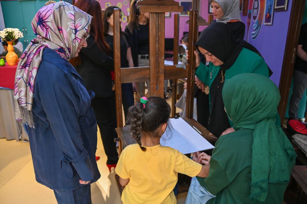 Konya’da eller birleşti, kalpler buluştu, unutulmaz eserler çıktı 3